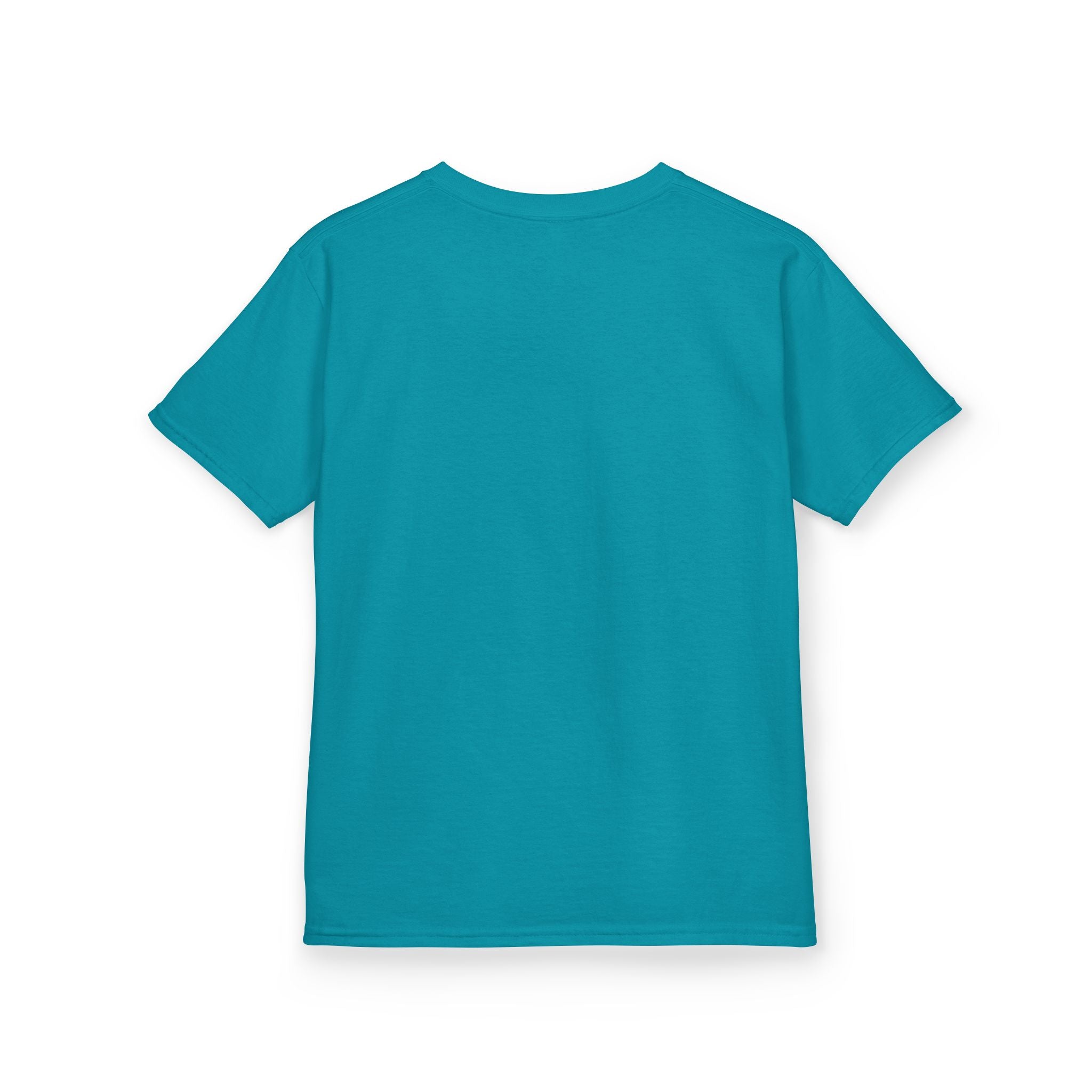 Kids Halloween Tee — "Too Cute to Spook" Black Cat Pumpkin Shirt