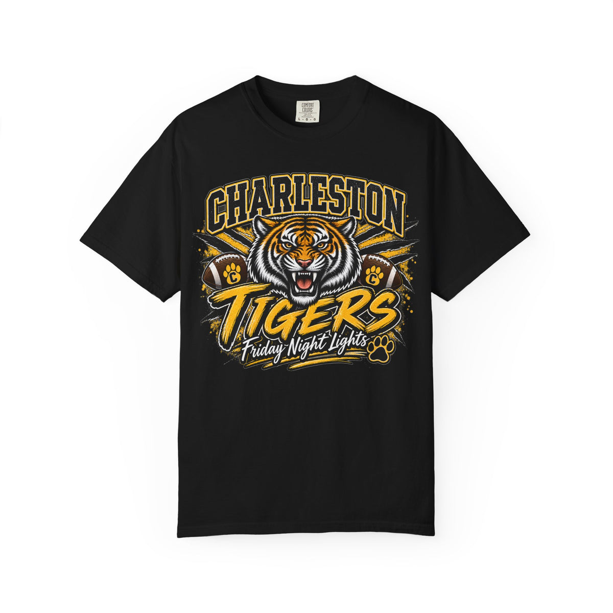 Charleston Tigers 'Friday Night Lights' Graphic T-Shirt