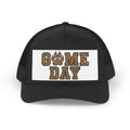 Come Day Leopard Paw Trucker Hat — Retro Animal Print Game Day Cap