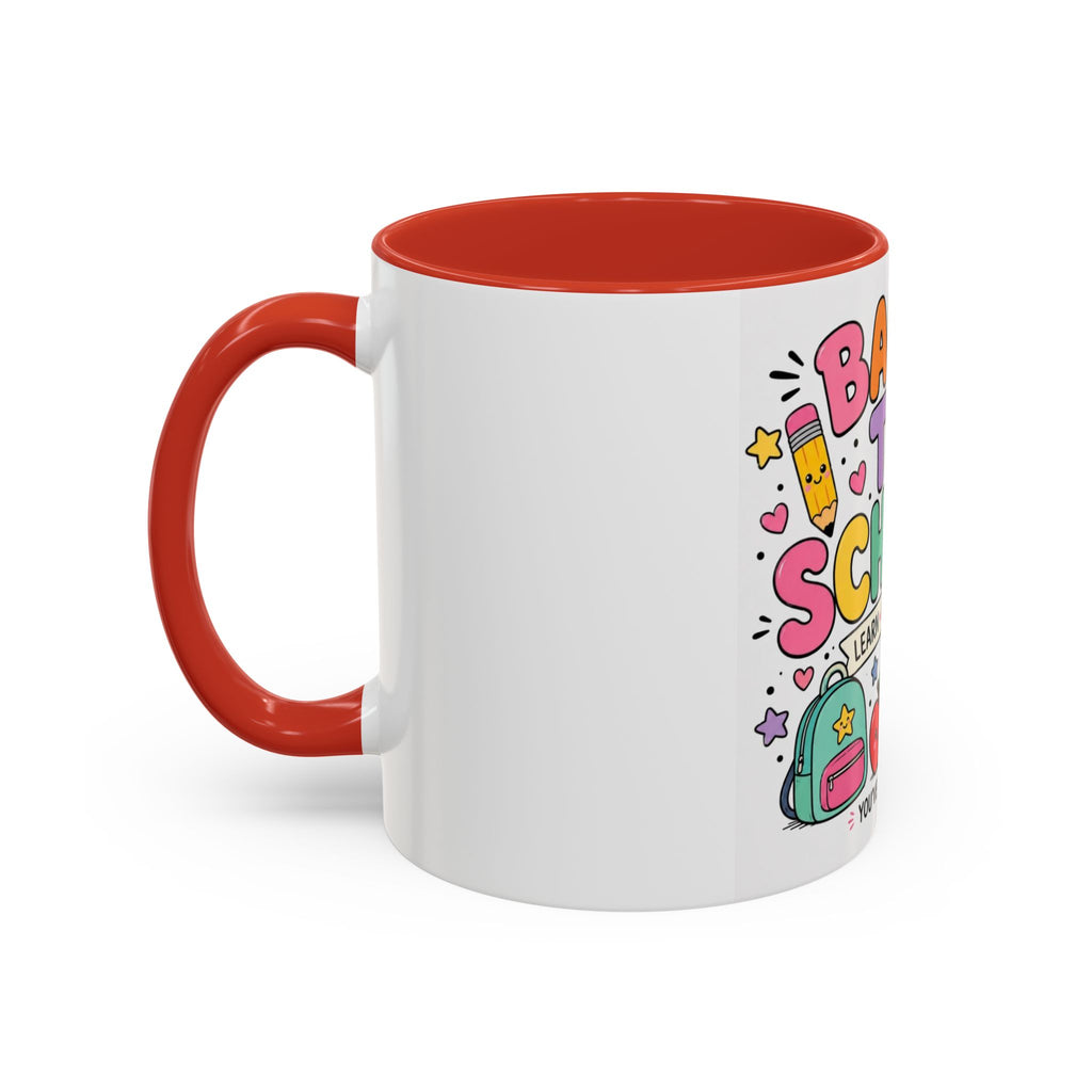 Back to School Coffee Mug — Cute "Back to School" Teacher & Student Gift (Learn • Grow • Shine)