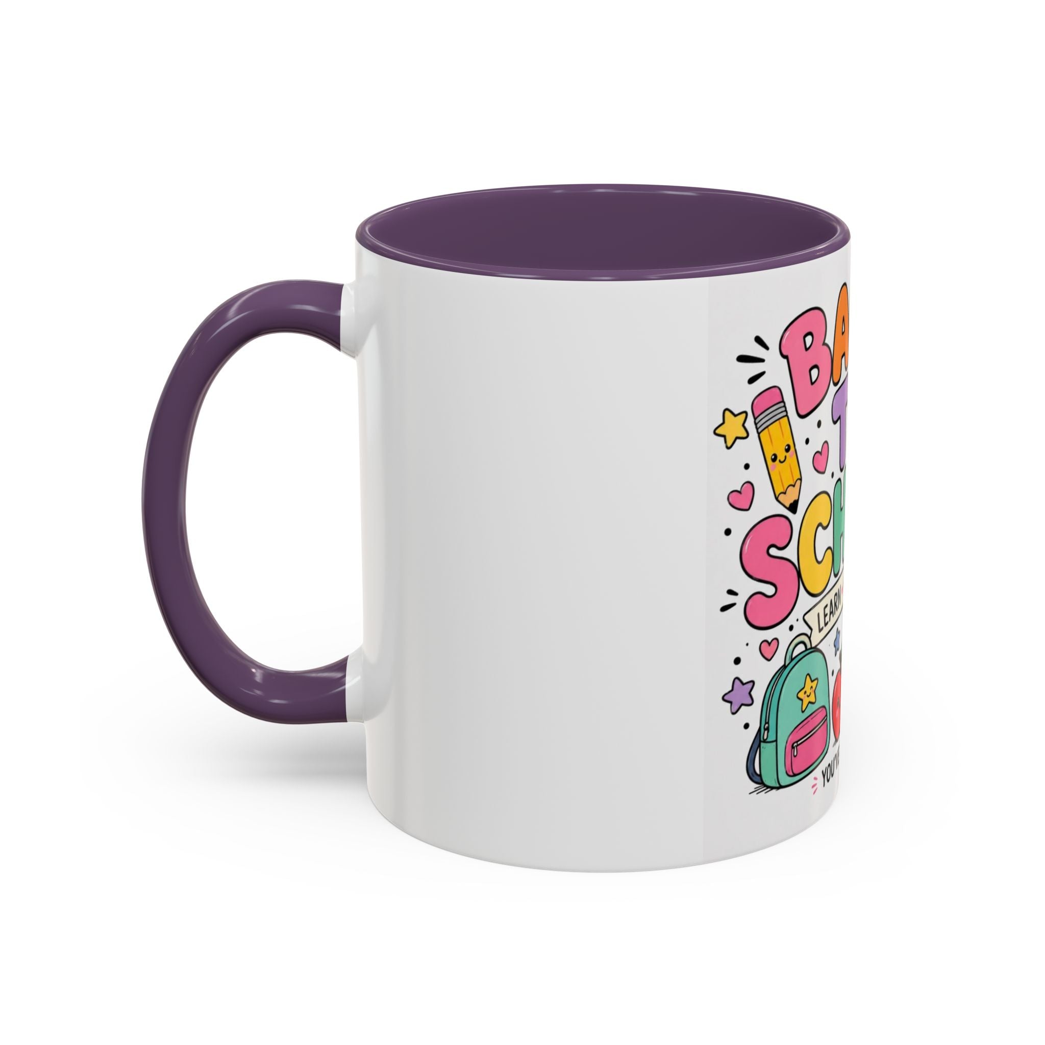 Back to School Coffee Mug — Cute "Back to School" Teacher & Student Gift (Learn • Grow • Shine)