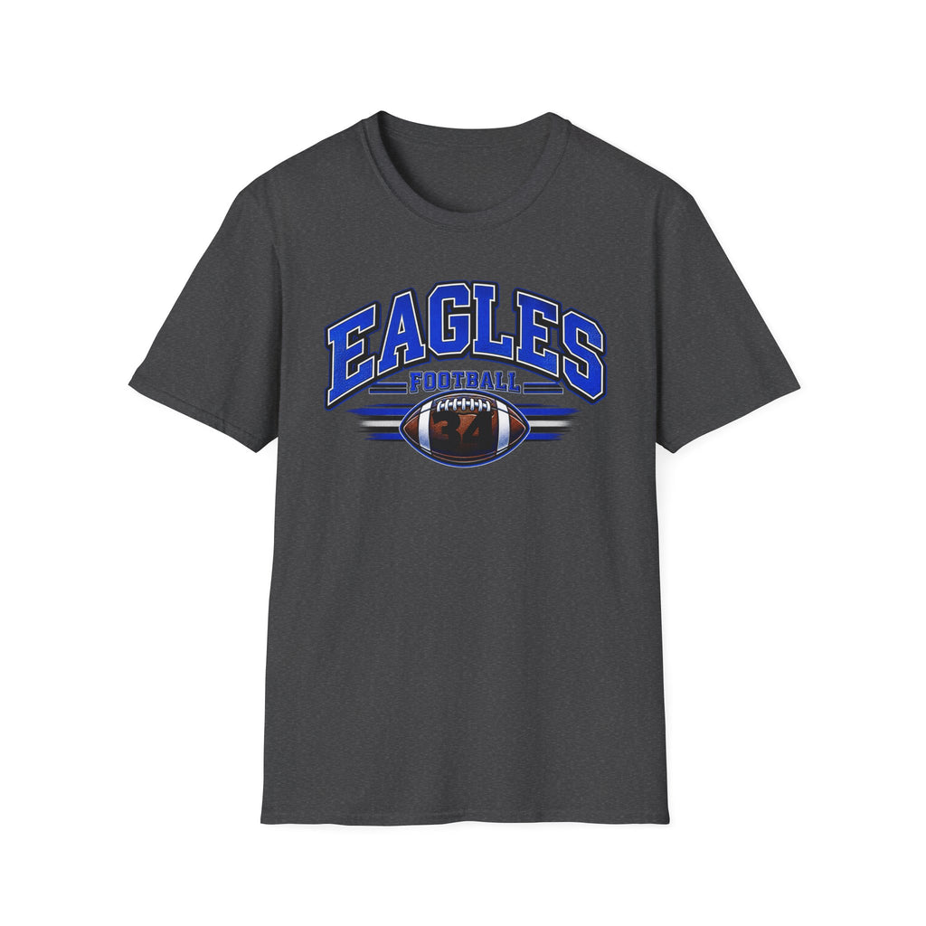 Eagles Football T-Shirt — Retro Team Logo Tee for Fans