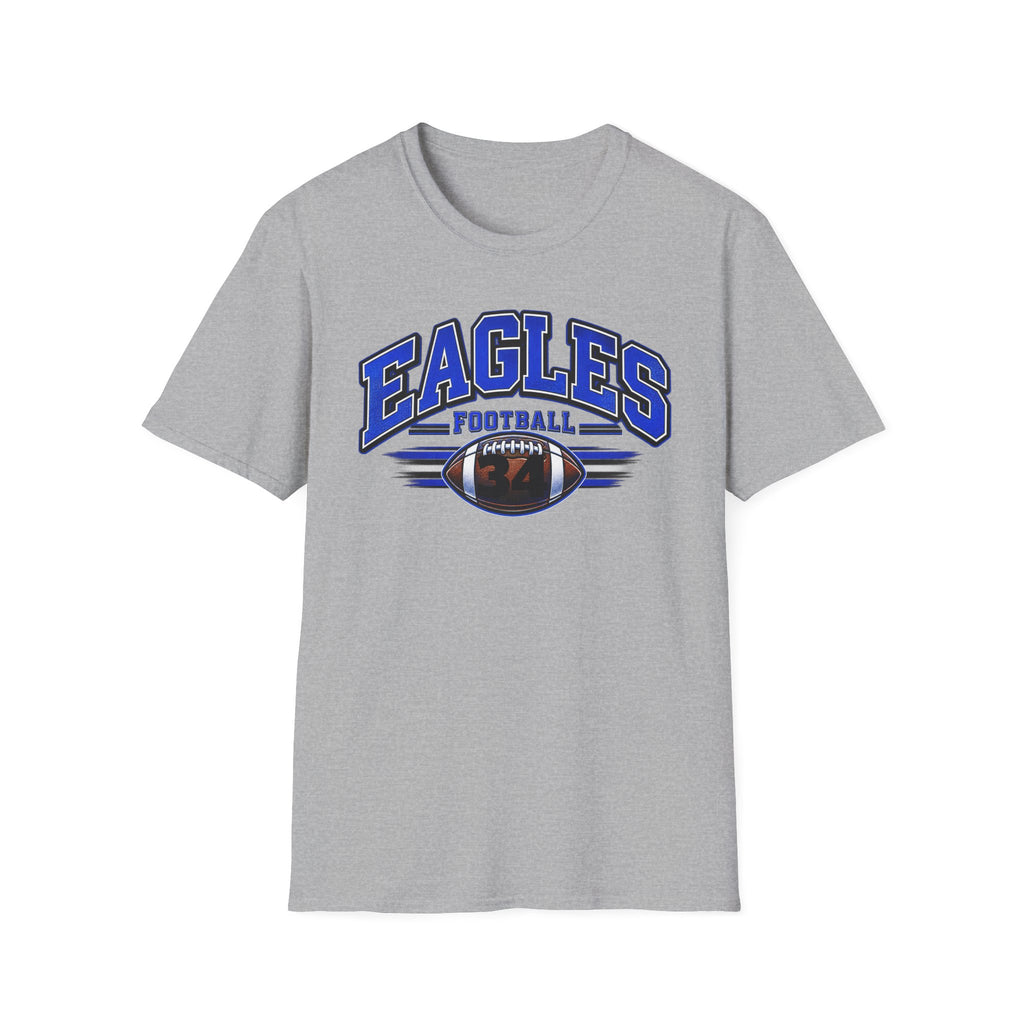 Eagles Football T-Shirt — Retro Team Logo Tee for Fans
