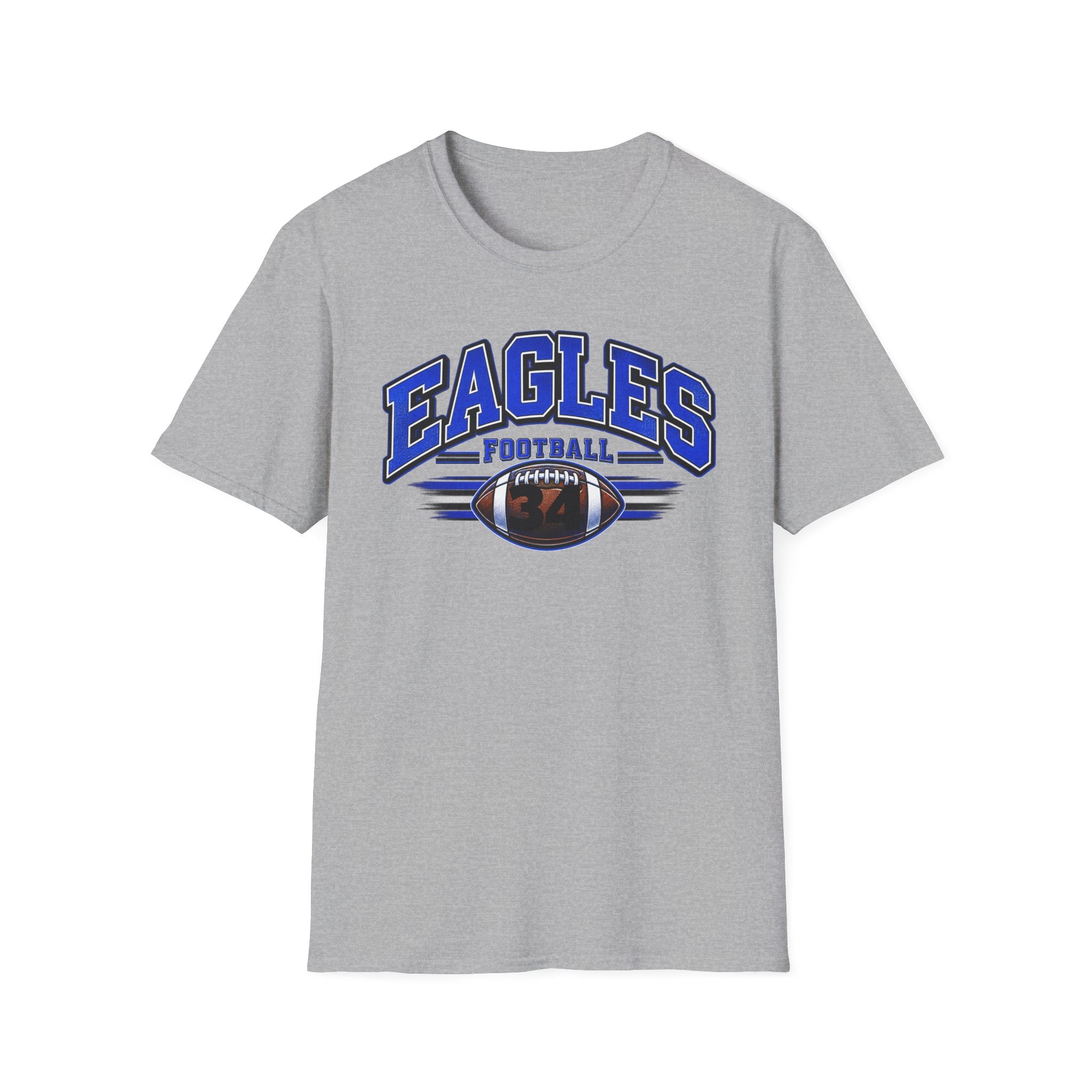 Eagles Football T-Shirt — Retro Team Logo Tee for Fans