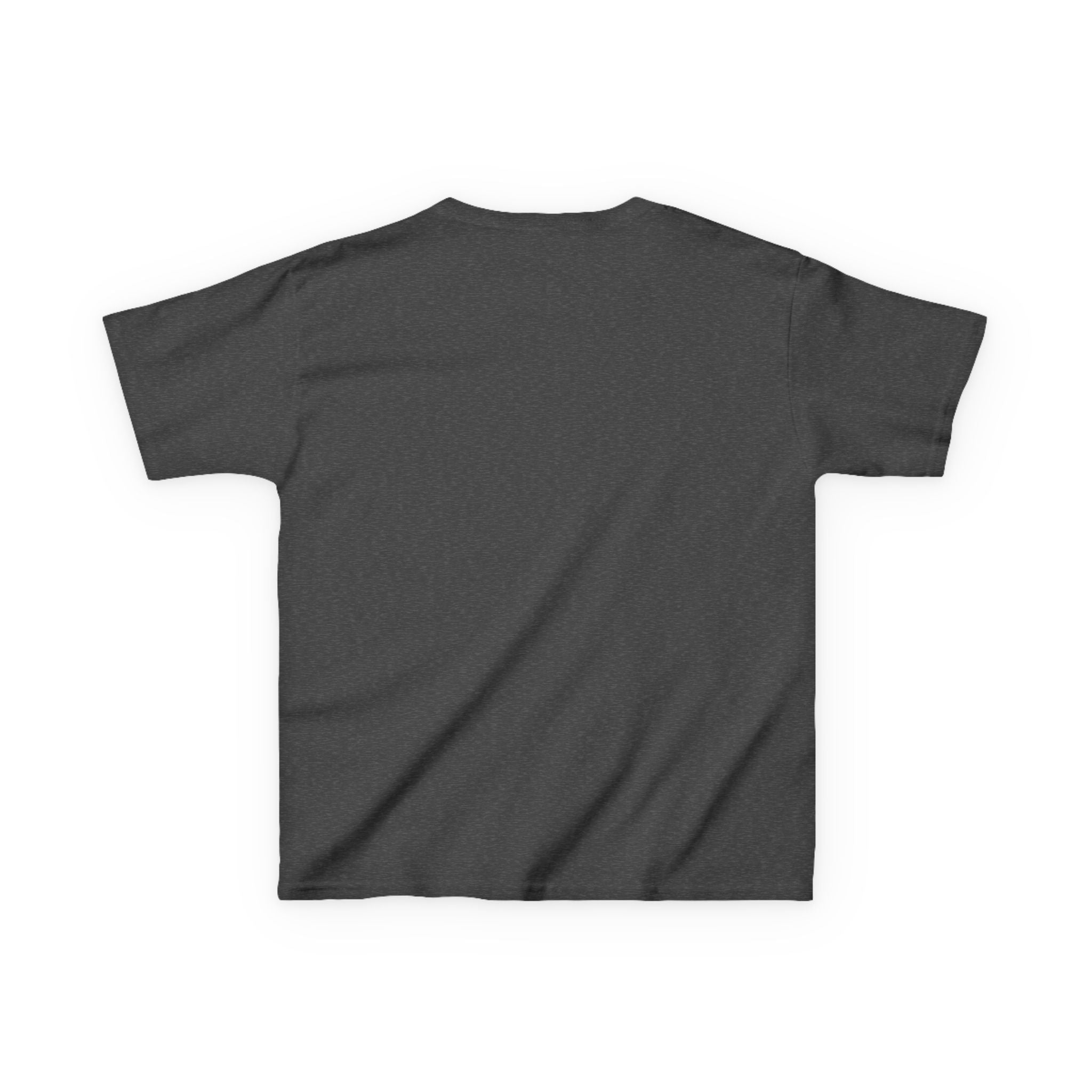 Kids Halloween Tee — "Too Cute to Spook" Black Cat Pumpkin Shirt
