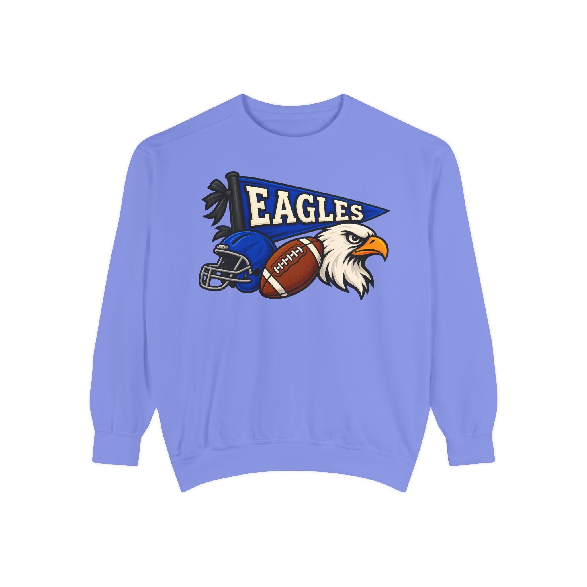 Eagles Vintage Football Crewneck Sweatshirt