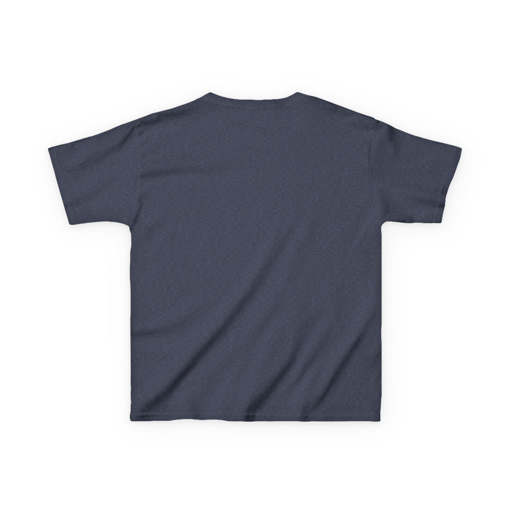 Kids Halloween Tee — "Too Cute to Spook" Black Cat Pumpkin Shirt
