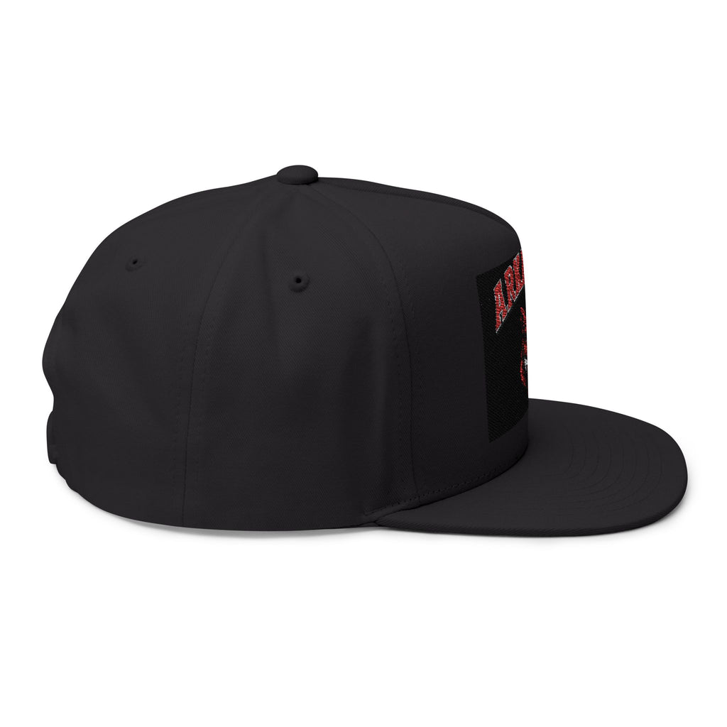 Arkansas Razorback Embroidered Flat Bill Cap