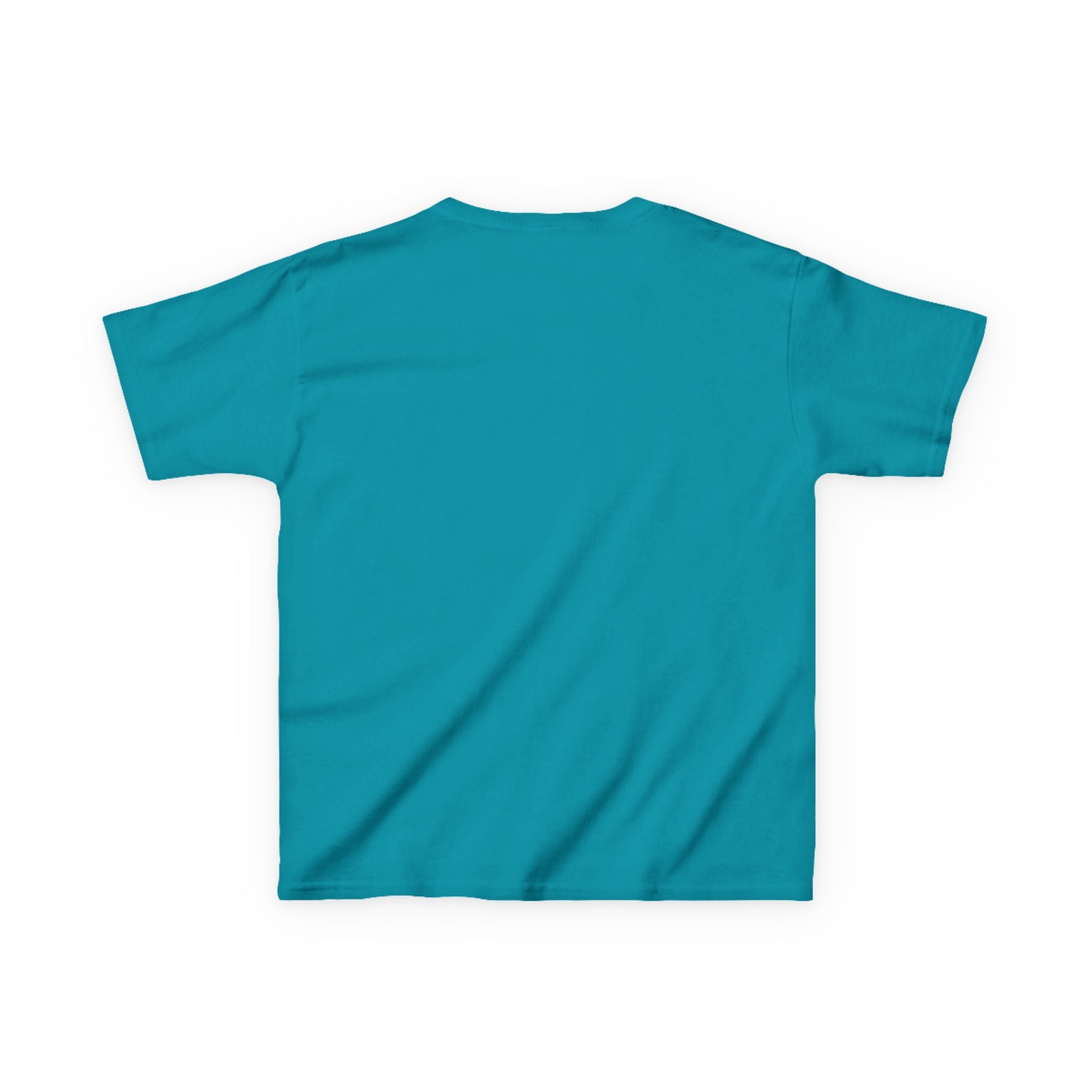 Kids Halloween Tee — "Too Cute to Spook" Black Cat Pumpkin Shirt