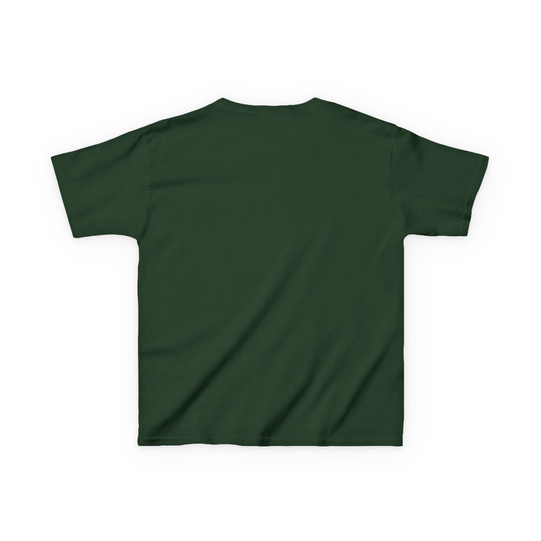 Kids Halloween Tee — "Too Cute to Spook" Black Cat Pumpkin Shirt