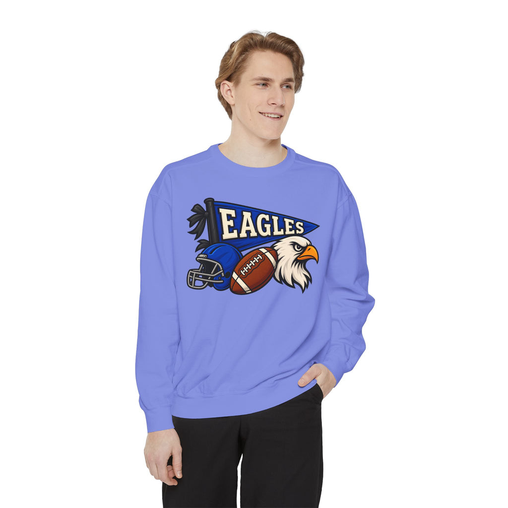 Eagles Vintage Football Crewneck Sweatshirt