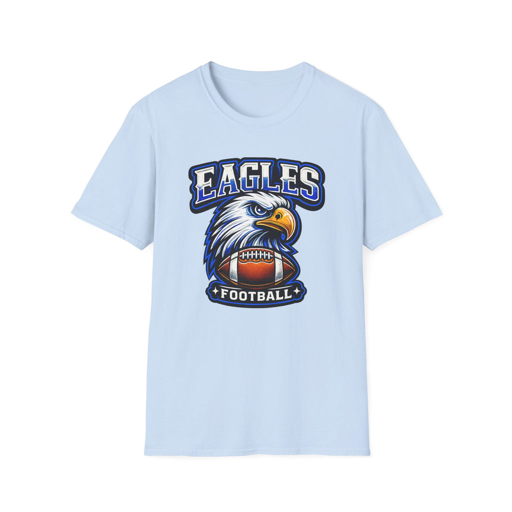 Eagles Football T-Shirt — Bold Eagle Helmet Graphic Tee