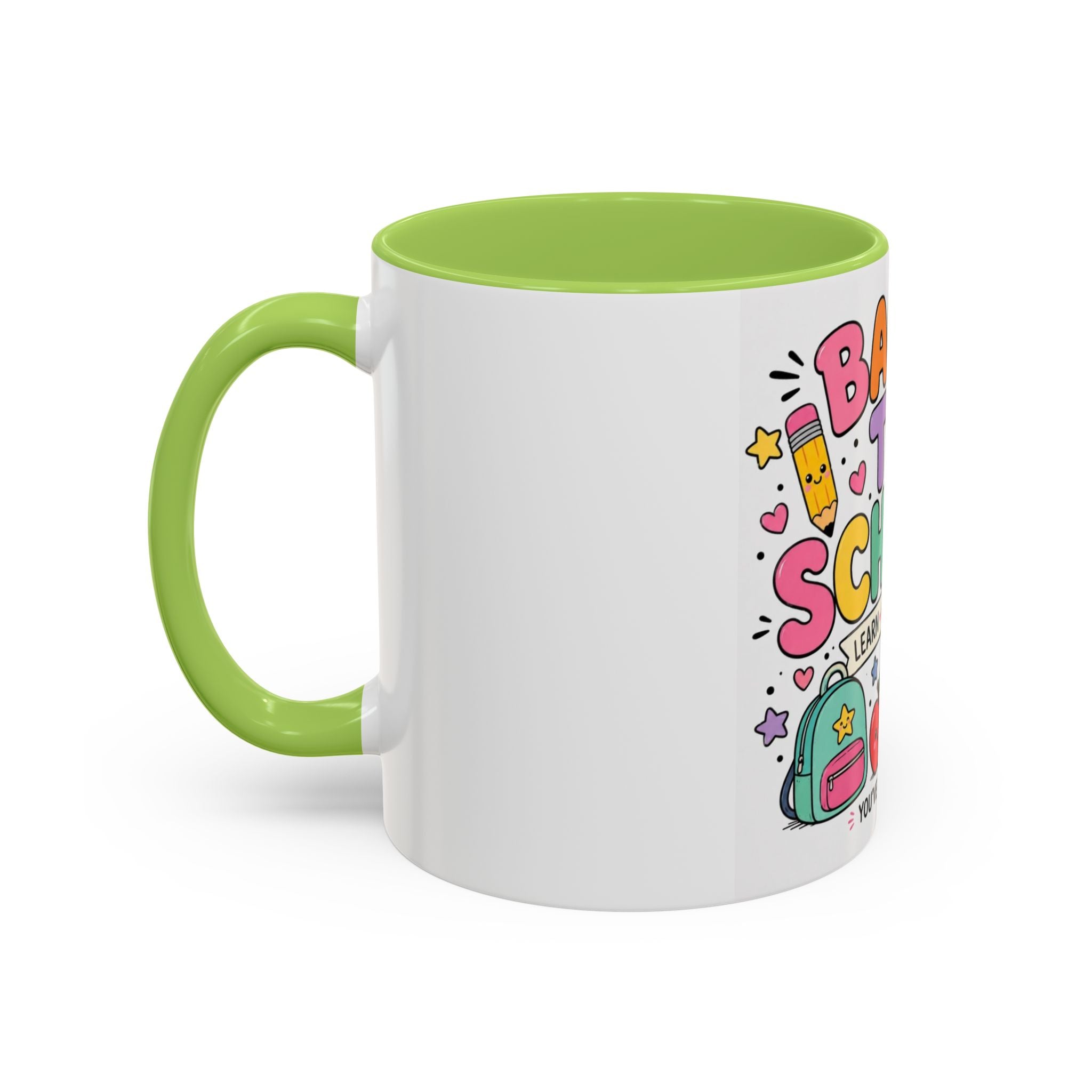 Back to School Coffee Mug — Cute "Back to School" Teacher & Student Gift (Learn • Grow • Shine)