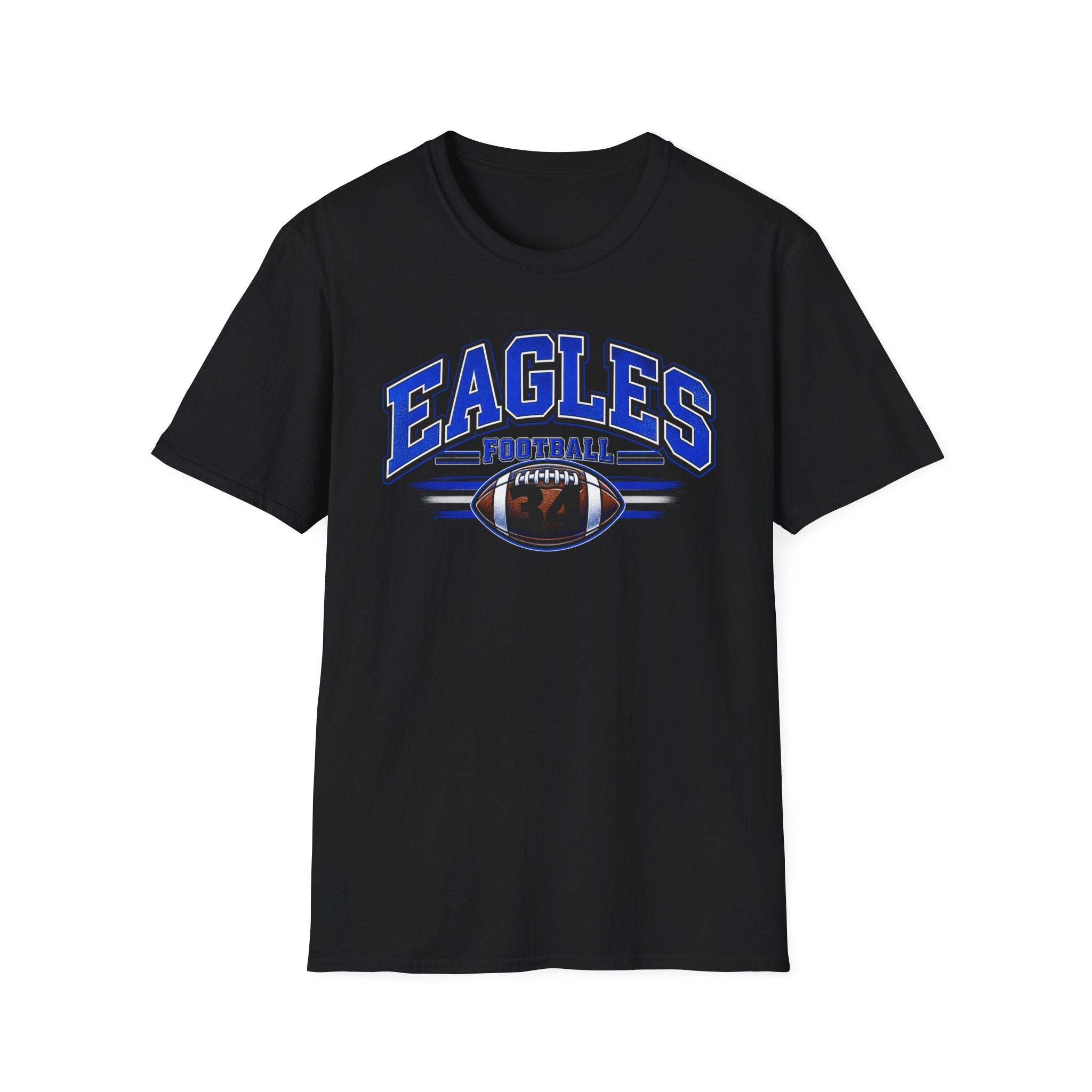 Eagles Football T-Shirt — Retro Team Logo Tee for Fans