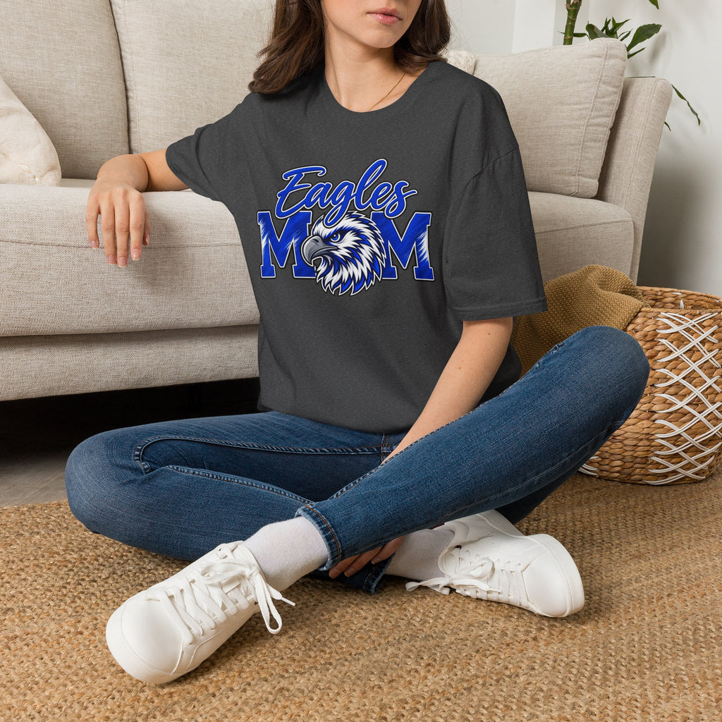 Eagles Mom T-Shirt — Proud Blue Eagle Mom Tee