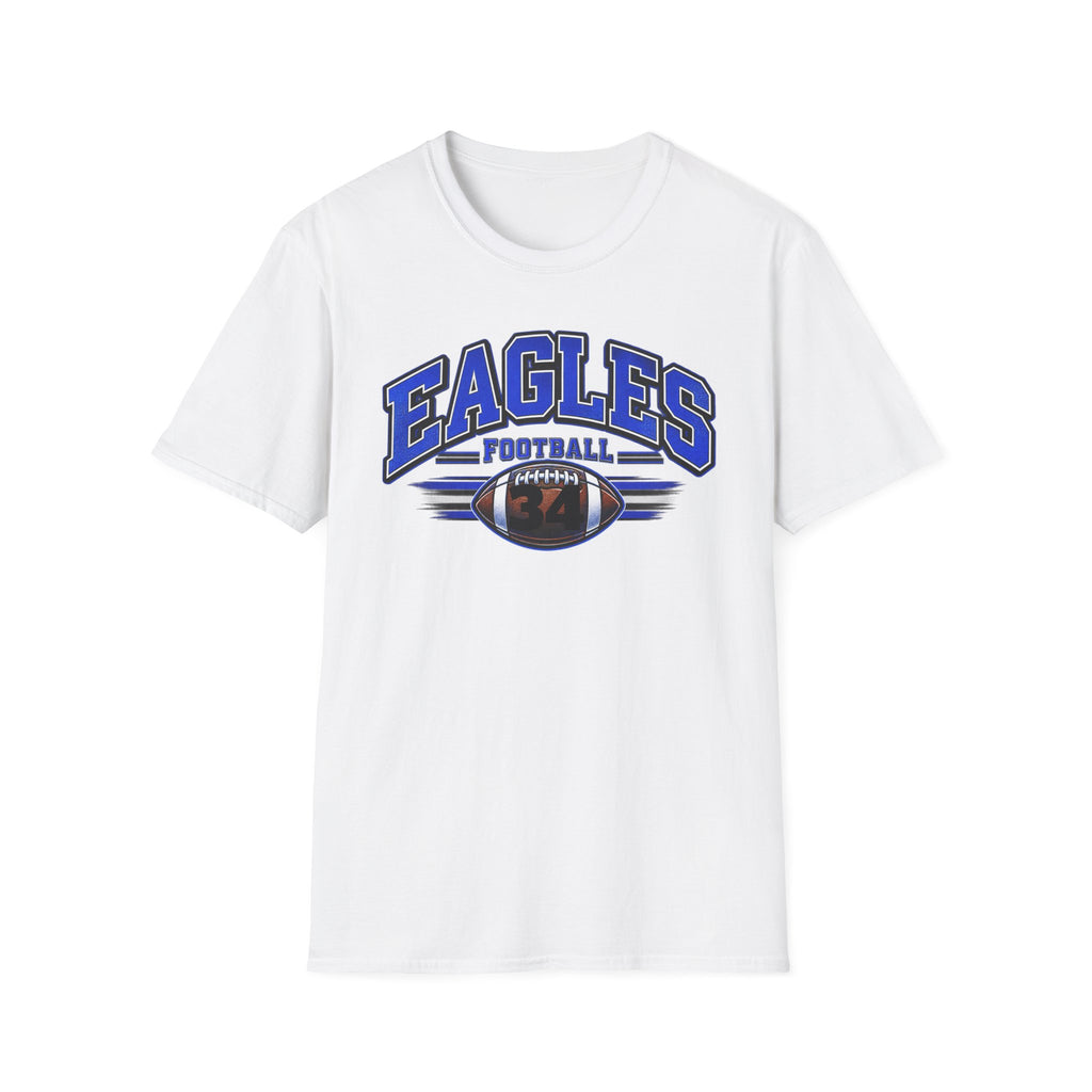 Eagles Football T-Shirt — Retro Team Logo Tee for Fans