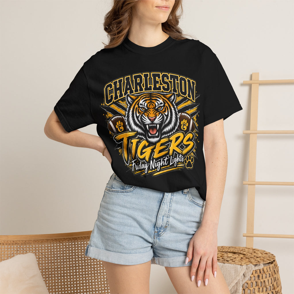 Charleston Tigers 'Friday Night Lights' Graphic T-Shirt