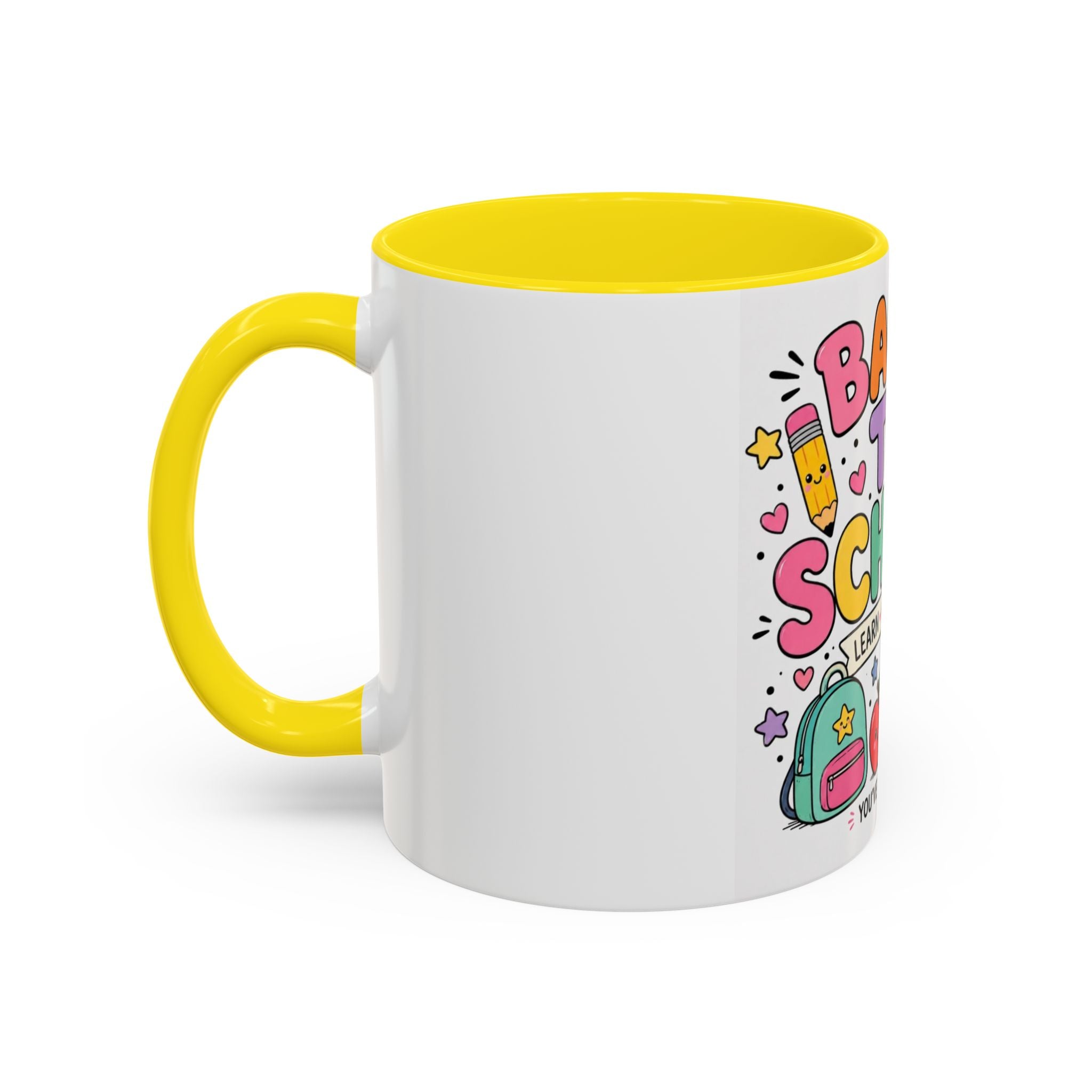 Back to School Coffee Mug — Cute "Back to School" Teacher & Student Gift (Learn • Grow • Shine)