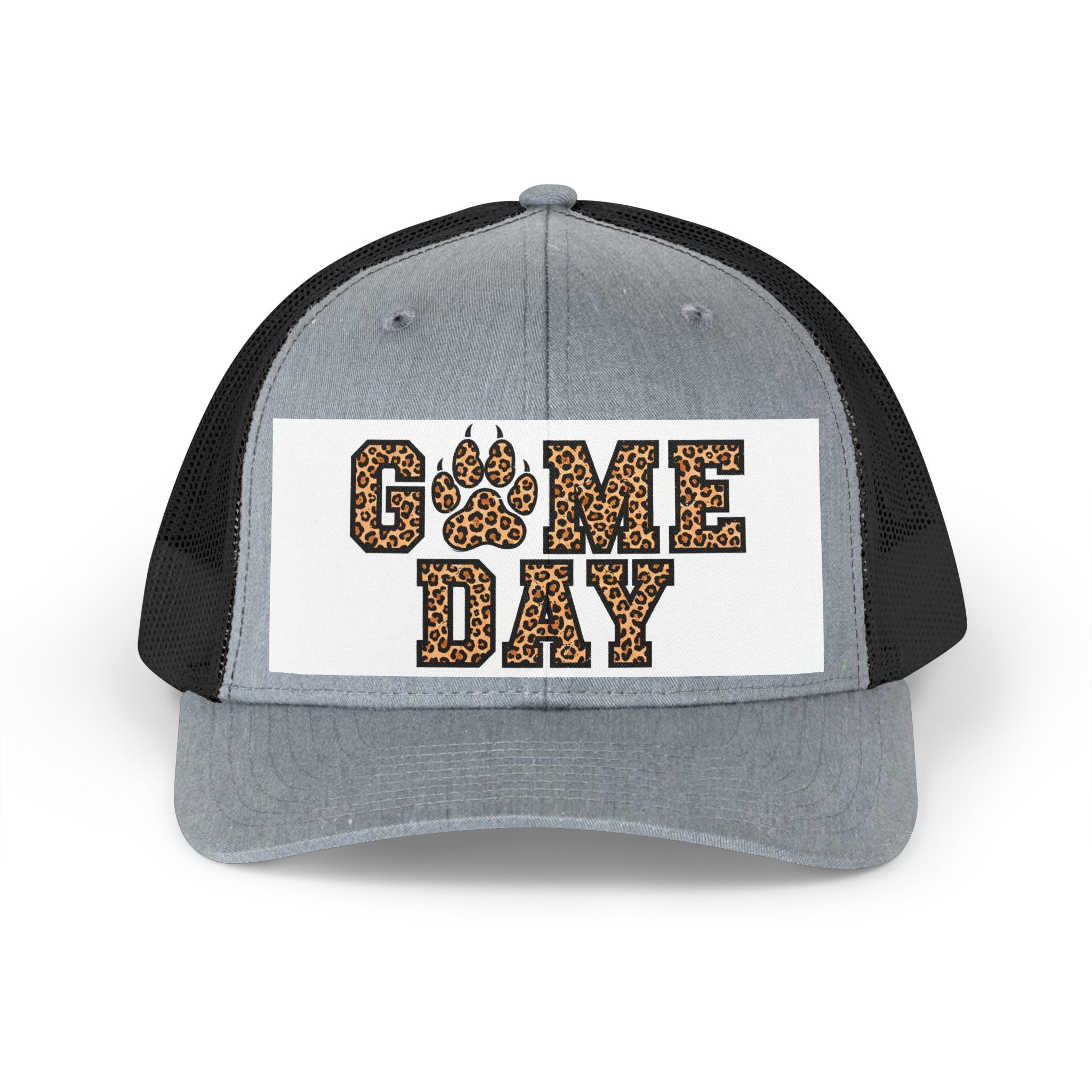 Come Day Leopard Paw Trucker Hat