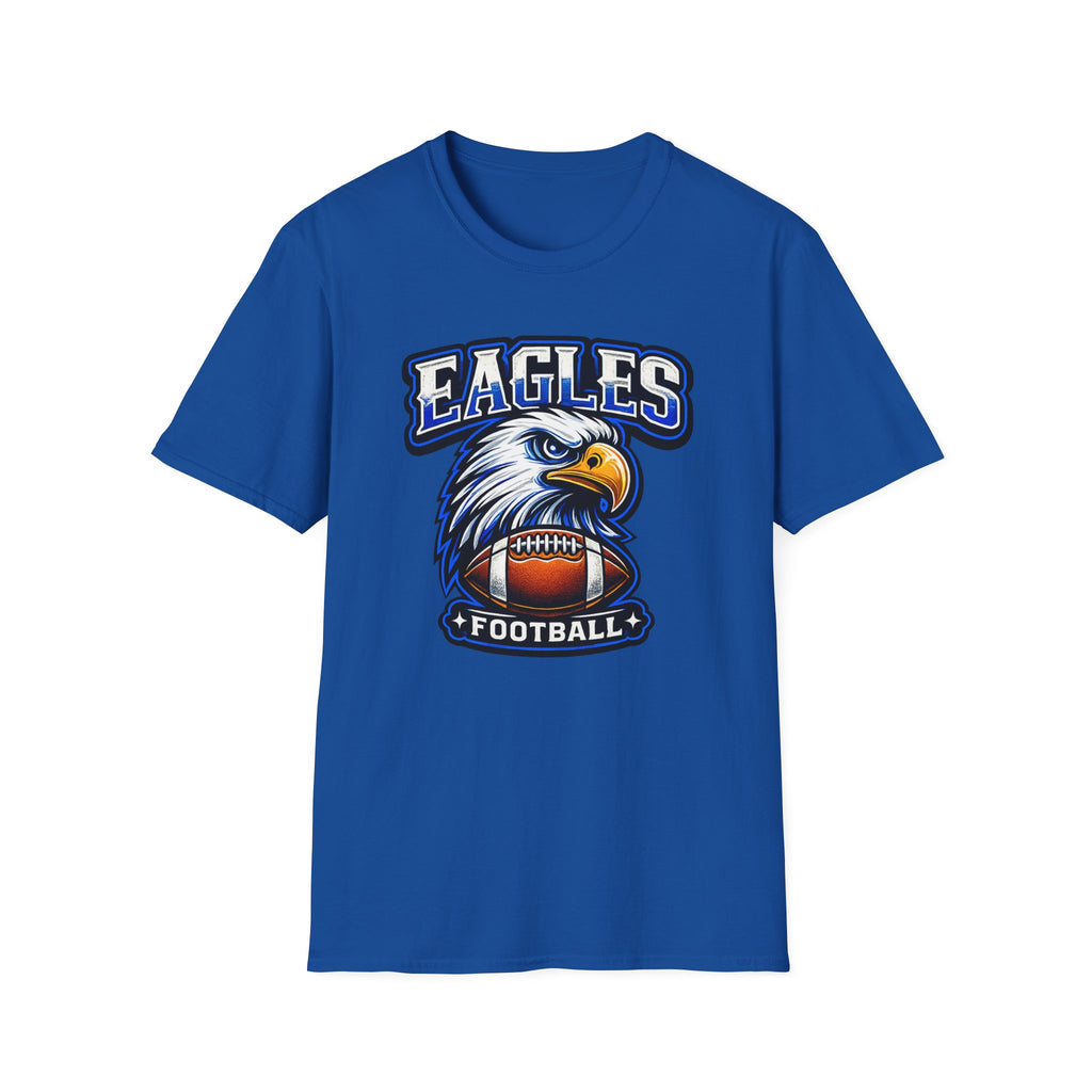 Eagles Football T-Shirt — Bold Eagle Helmet Graphic Tee