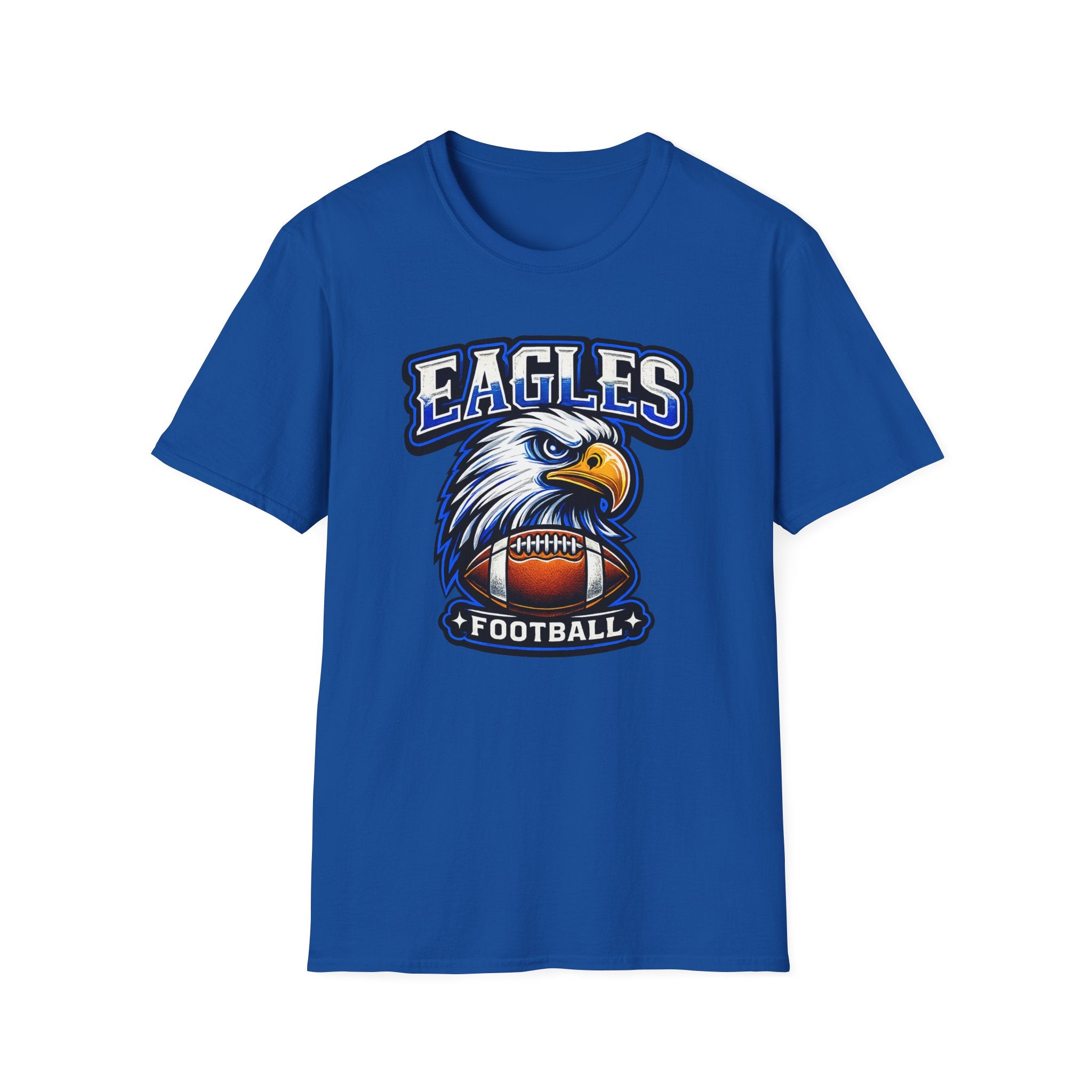 Eagles Football T-Shirt — Bold Eagle Helmet Graphic Tee