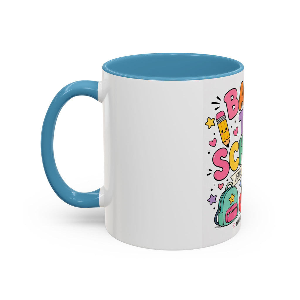 Back to School Coffee Mug — Cute "Back to School" Teacher & Student Gift (Learn • Grow • Shine)