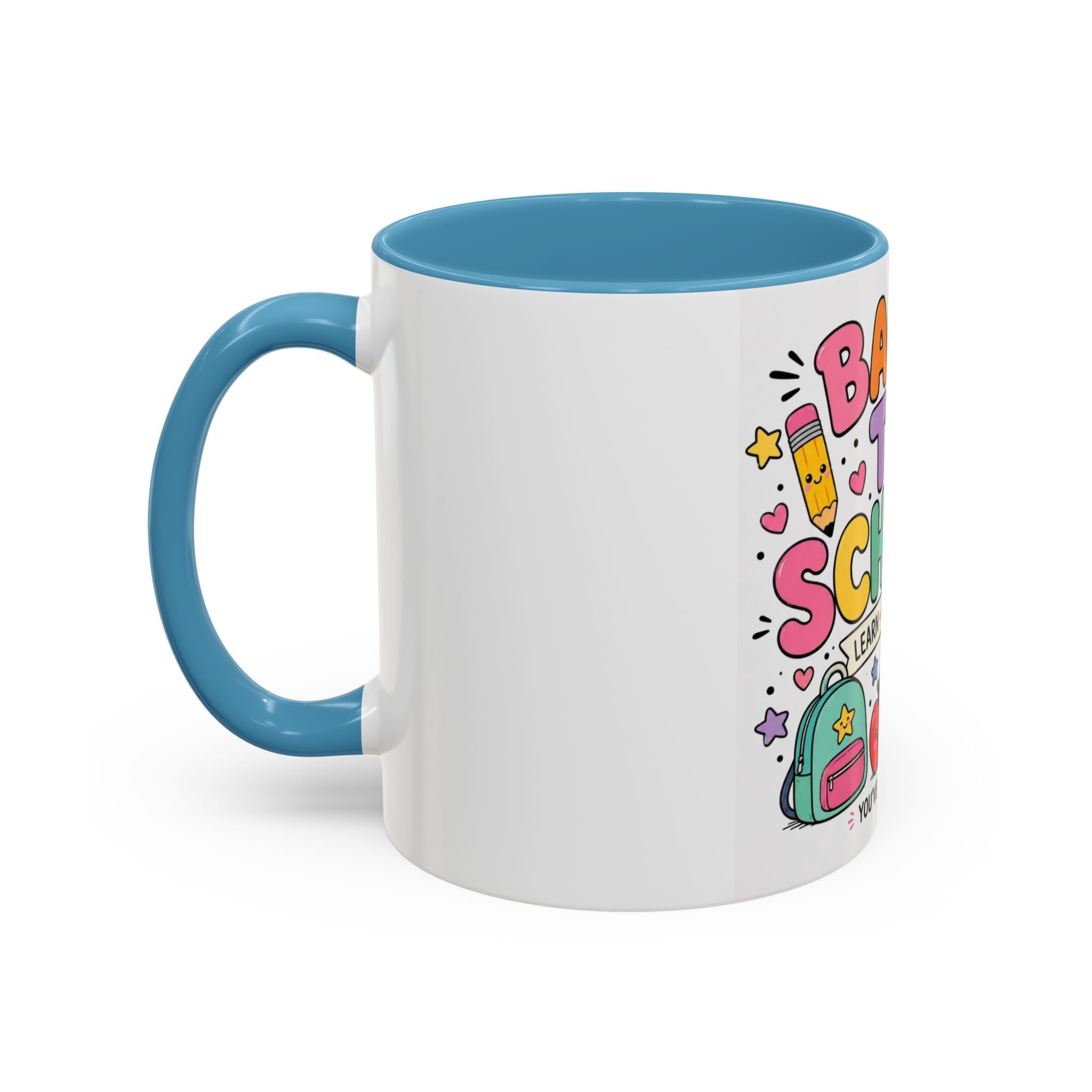 Back to School Coffee Mug — Cute "Back to School" Teacher & Student Gift (Learn • Grow • Shine)