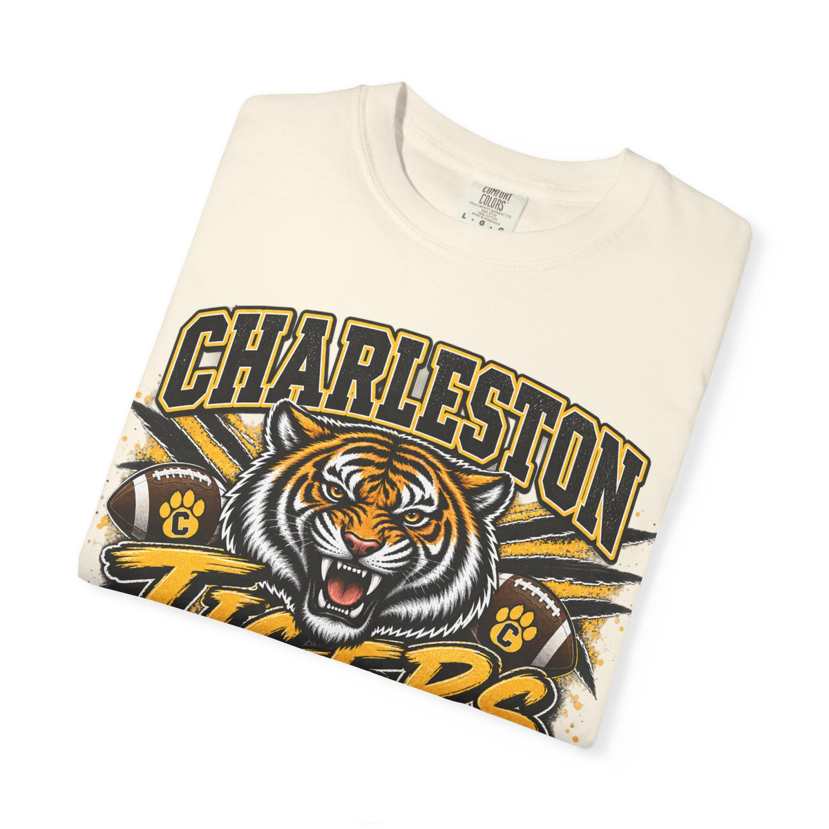 Charleston Tigers 'Friday Night Lights' Graphic T-Shirt
