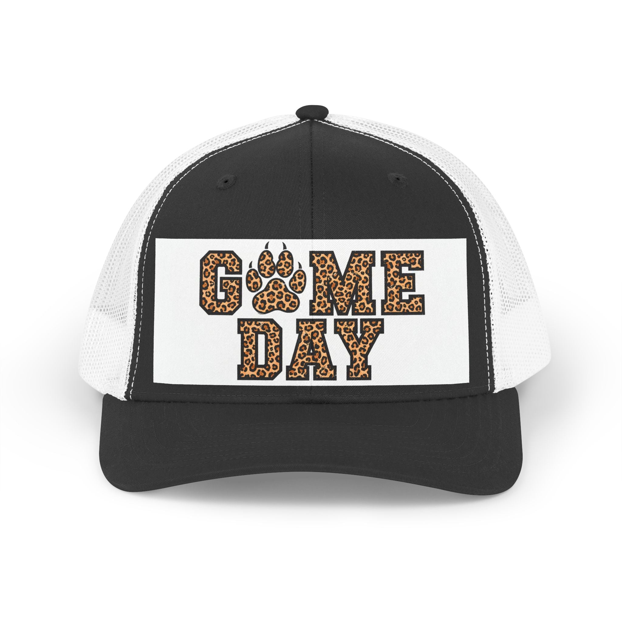 Come Day Leopard Paw Trucker Hat