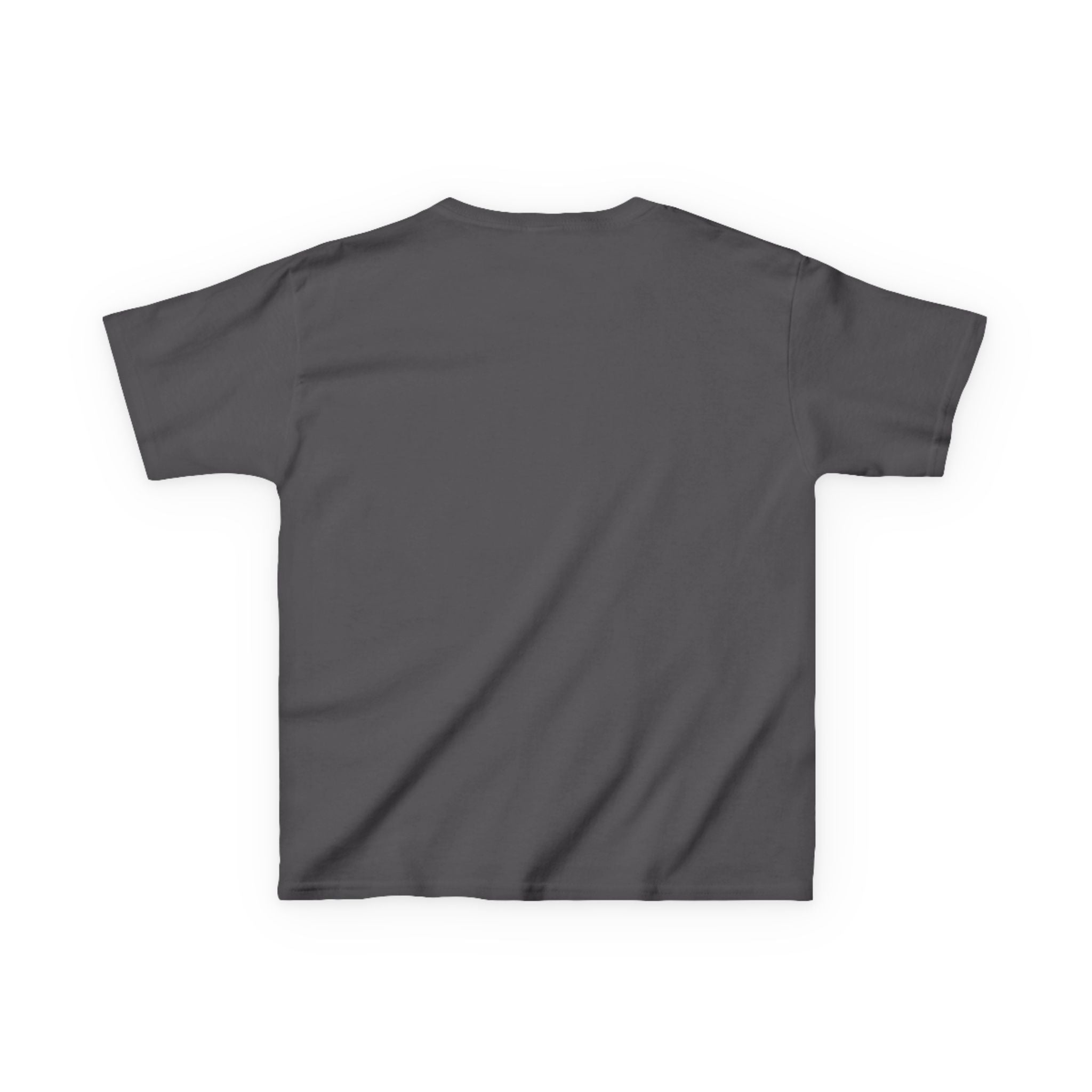 Kids Halloween Tee — "Too Cute to Spook" Black Cat Pumpkin Shirt
