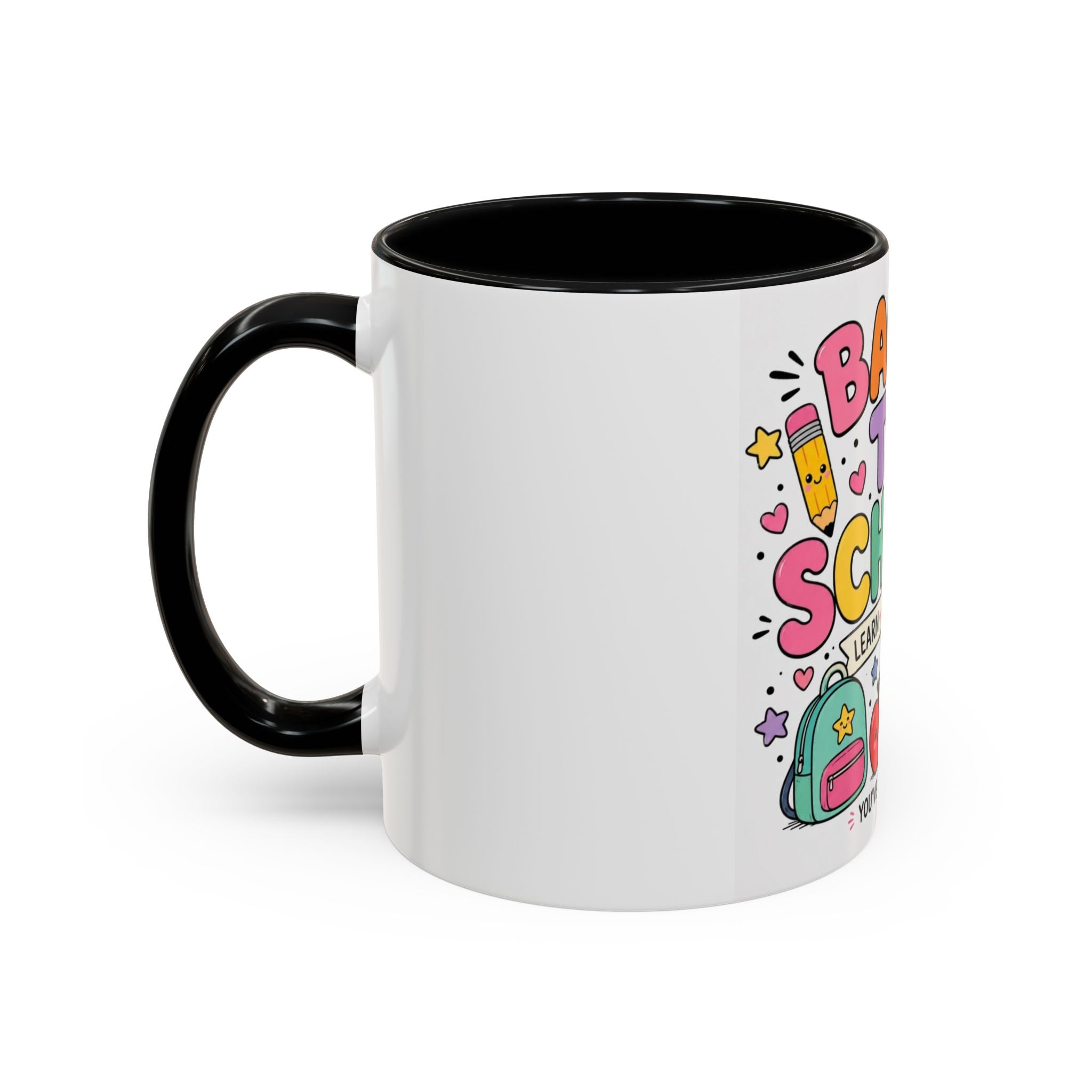 Back to School Coffee Mug — Cute "Back to School" Teacher & Student Gift (Learn • Grow • Shine)