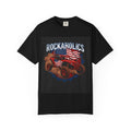 Rockaholics Off-Road Truck T-Shirt — American Flag Mudder Tee