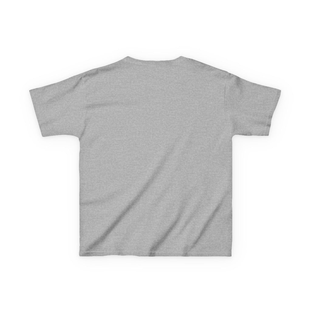 Kids Halloween Tee — "Too Cute to Spook" Black Cat Pumpkin Shirt