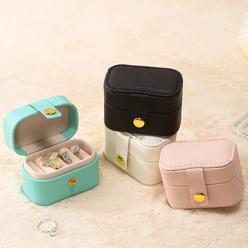 Portable Mini Travel Jewelry Box