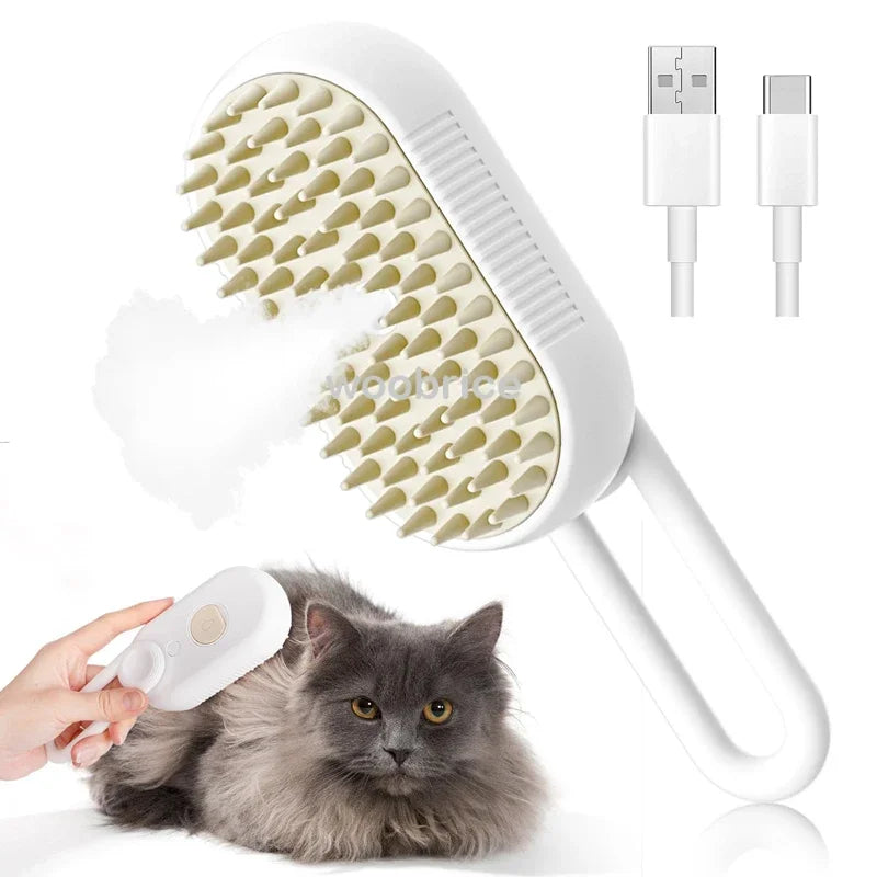 3-in-1 Pet Grooming & Deshedding Brush