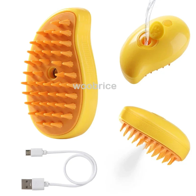 3-in-1 Pet Grooming & Deshedding Brush