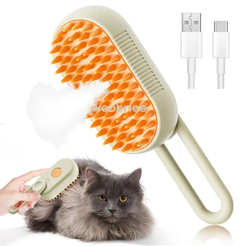 3-in-1 Pet Grooming & Deshedding Brush