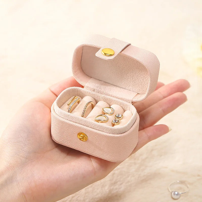 Portable Mini Travel Jewelry Box