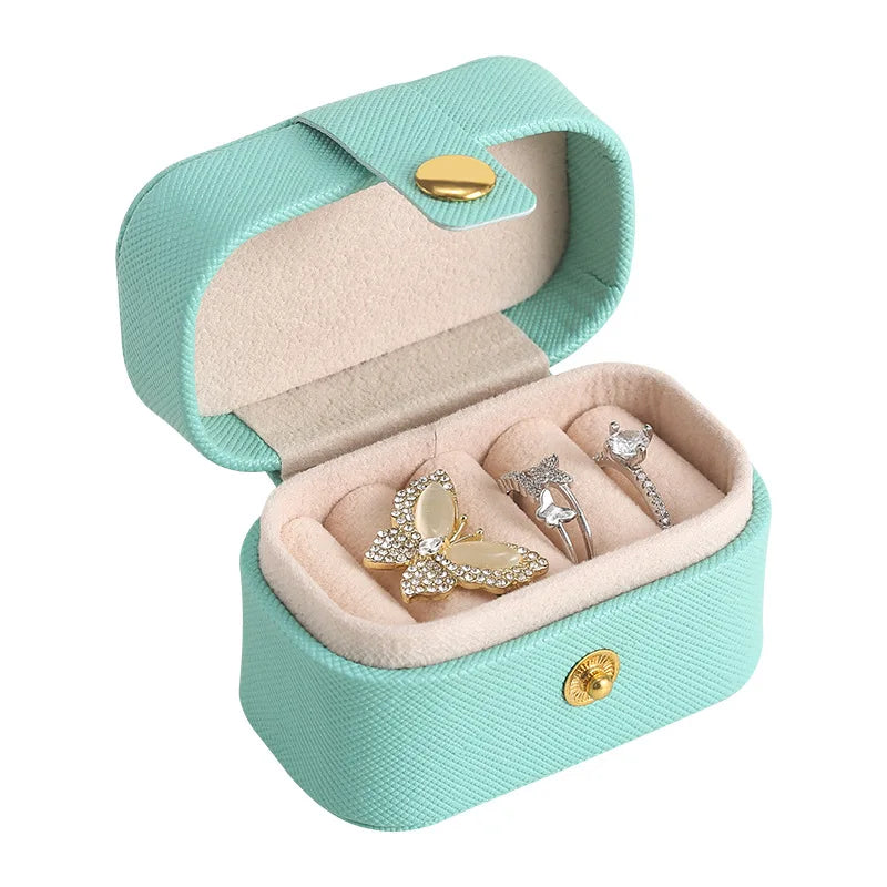 Portable Mini Travel Jewelry Box