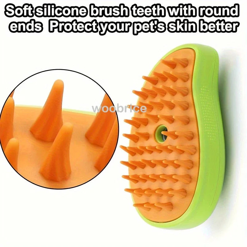 3-in-1 Pet Grooming & Deshedding Brush